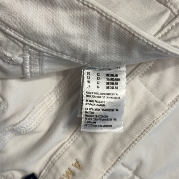 American Eagle white distressed denim jeans - Picture 7 of 7